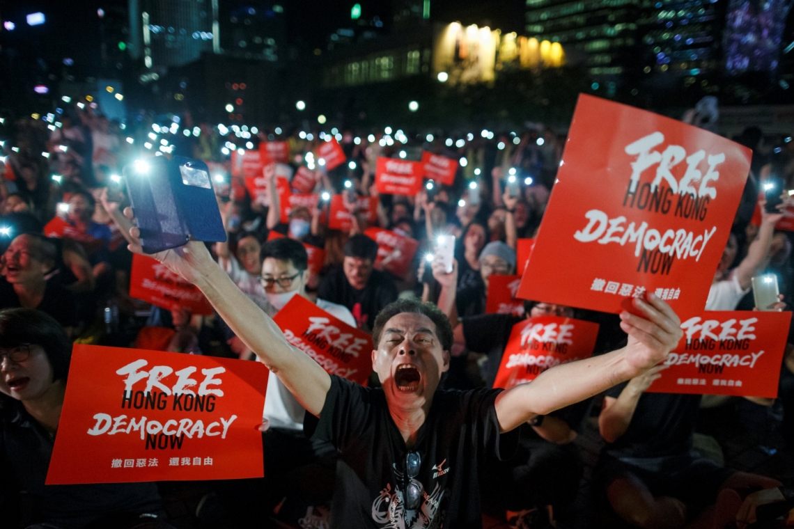 G20: pedido de libertad y democracia para Hong Kong