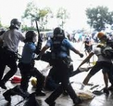 Se produjeron manifestaciones en el Parlamento de Hong Kong