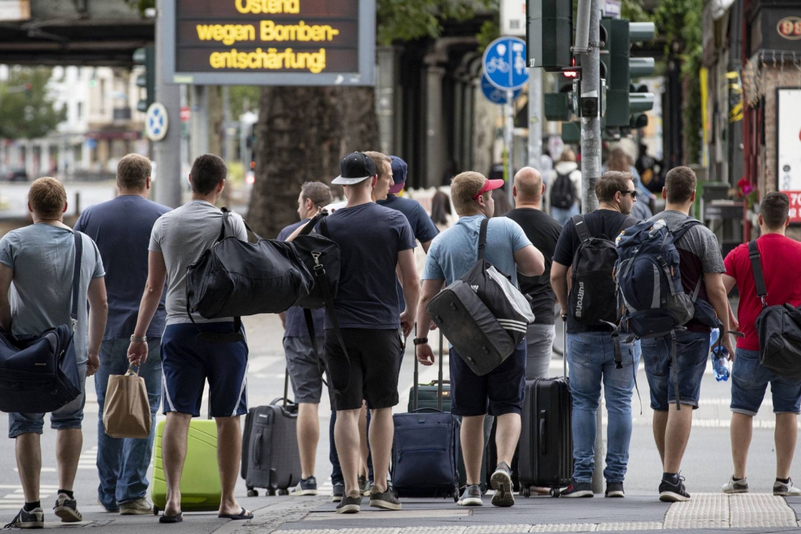 Evacúan 17.000 personas en Frankfurt tras hallar una bomba de la Segunda Guerra Mundial